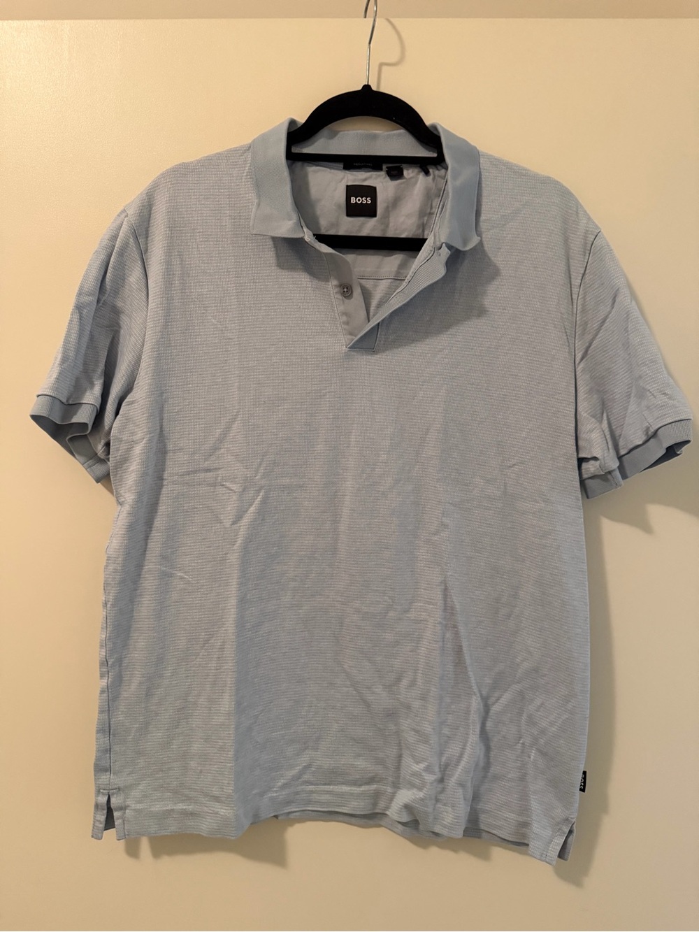 BOSS Pale Blue Men’s Polo Shirt